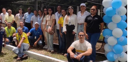 La Universidad Católica Luis Amigó, sede Montería, presente en la inauguración del Vivero Bioclimático de Afinia